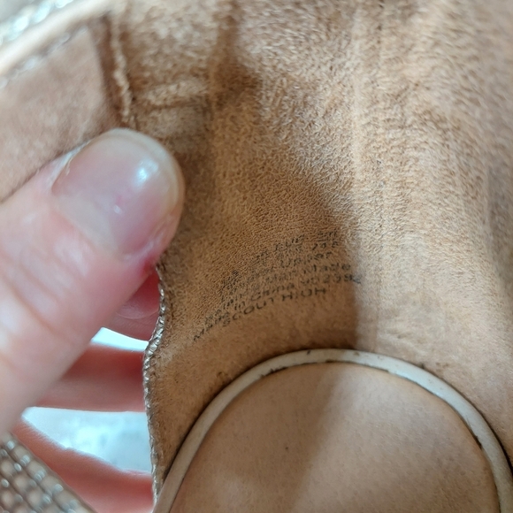 Dr. Scholl's Women's Gold Scout Wedge Comfort Sandals V320 - Picture 7 of 8